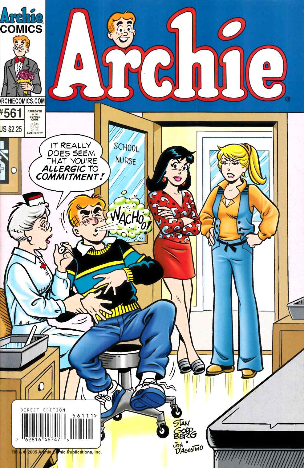 Archie #561 Near Mint (9.4) [Archie Comic] THUMBNAIL