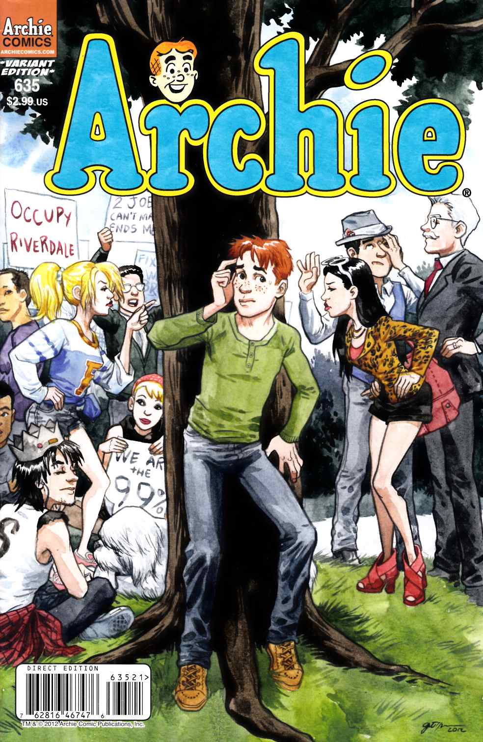 Archie #635 Thompson Variant Cover Very Fine (8.0) [Archie Comic] THUMBNAIL