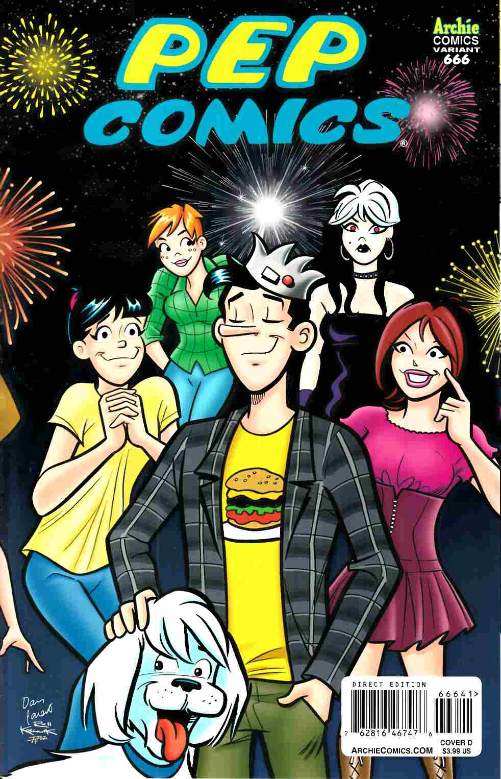 Archie #666 Jughead Variant Cover [Archie Comic] THUMBNAIL