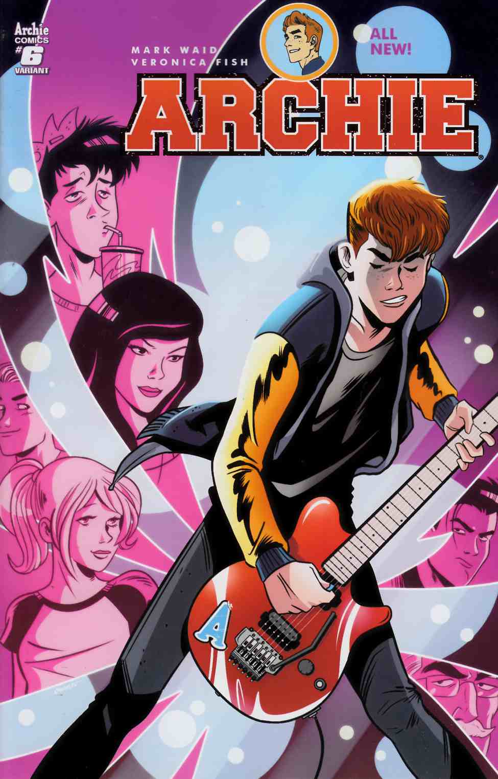 Archie #6 Cover B- Derek Charm [Archie Comic] THUMBNAIL