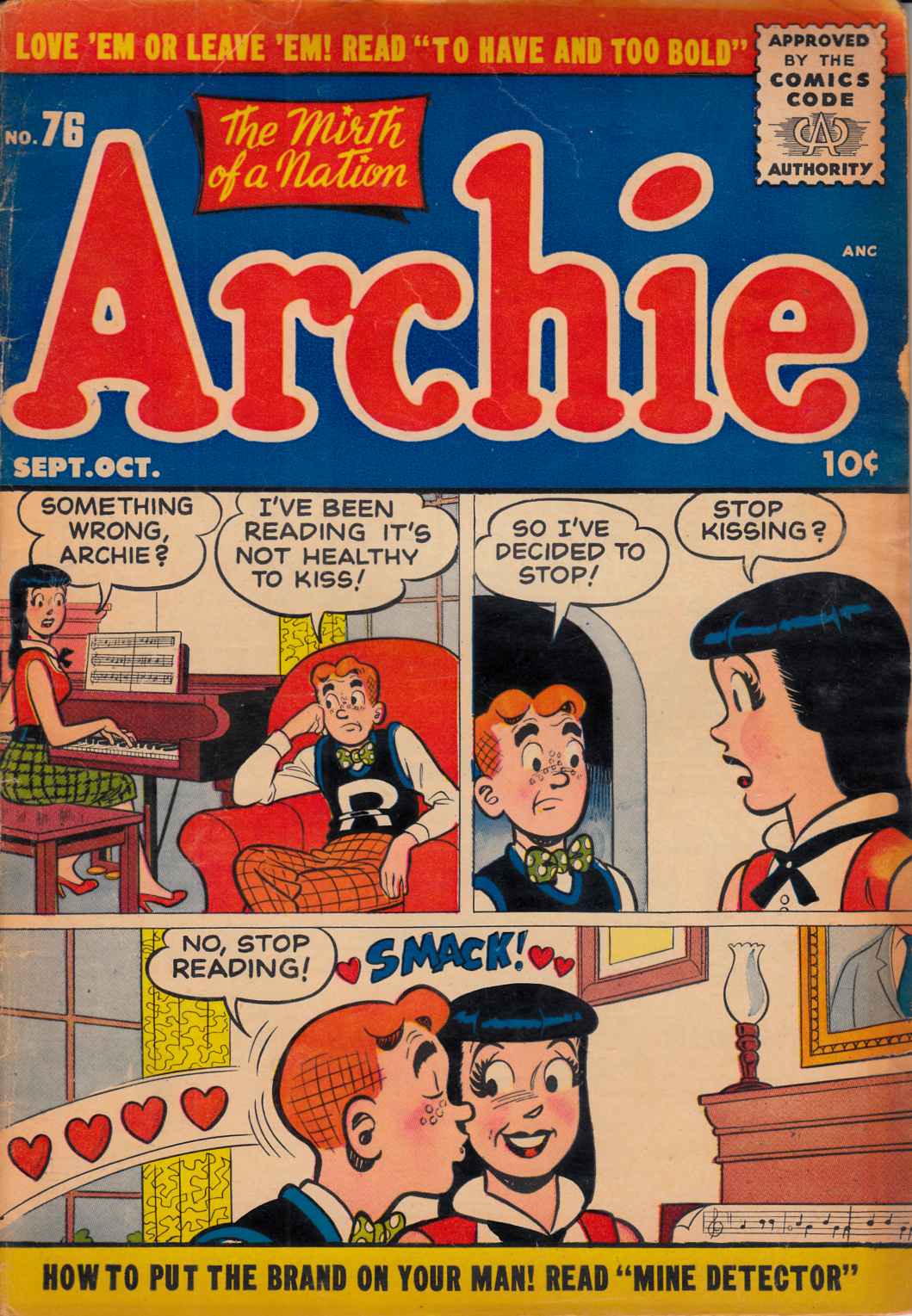 Archie #76 Very Good Minus (3.5) [Archie Comic] THUMBNAIL
