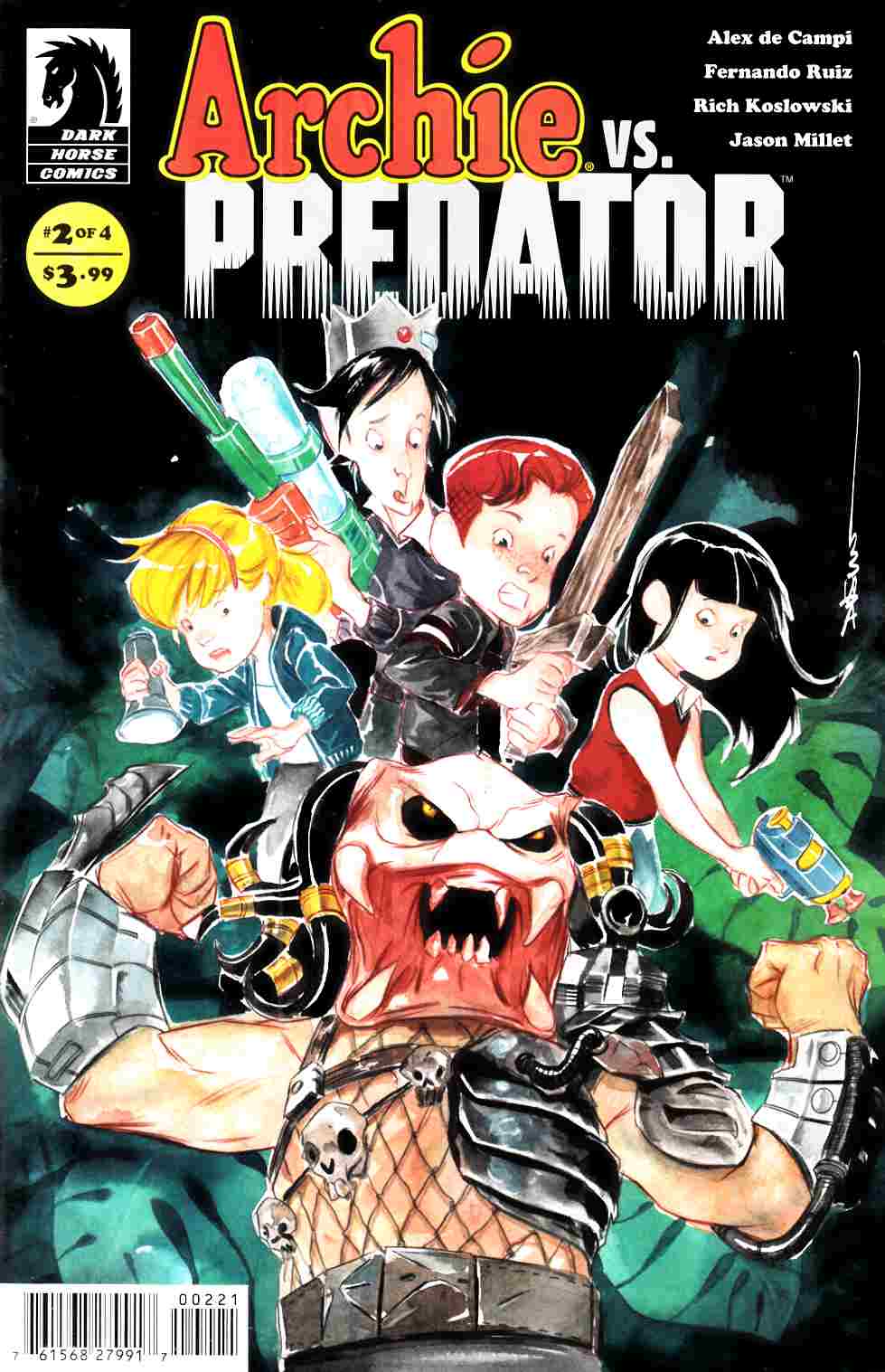 Archie vs Predator #2 Nguyen Variant Cover [Dark Horse Comic] LARGE