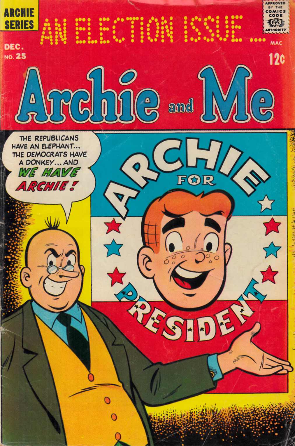 Archie and Me #25 Very Good (4.0) [Archie Comic] THUMBNAIL
