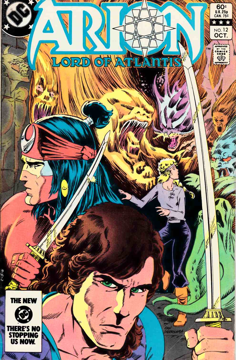 Arion Lord of Atlantis #12 Very Fine (8.0) [DC Comic] THUMBNAIL