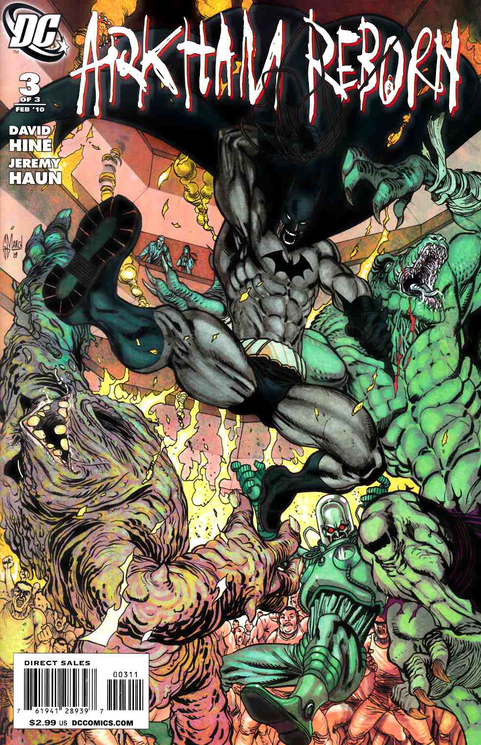 Arkham Reborn #3 Near Mint (9.4) [DC Comic] LARGE
