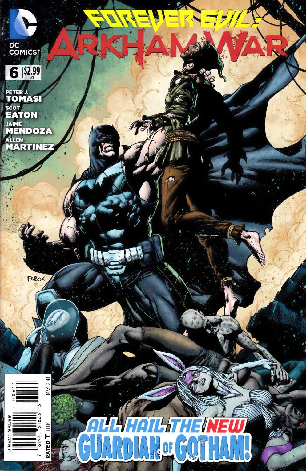 Forever Evil Arkham War #6 Near Mint (9.4) [DC Comic] LARGE