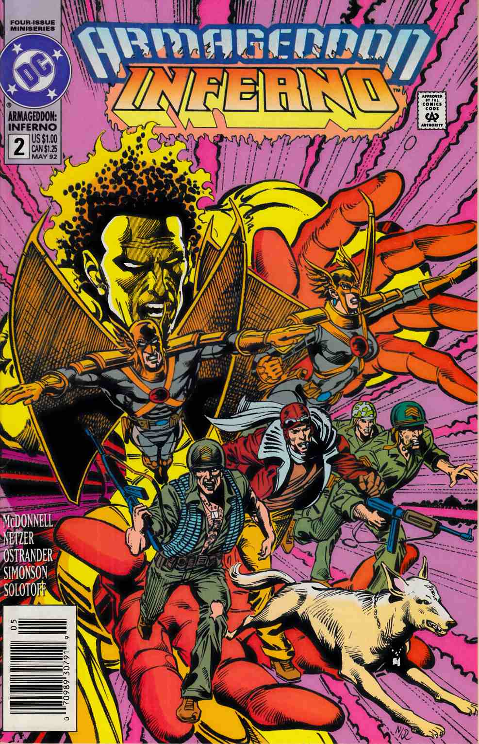 Armageddon Inferno #2 Newsstand Edition Very Fine (8.0) [DC Comic] THUMBNAIL