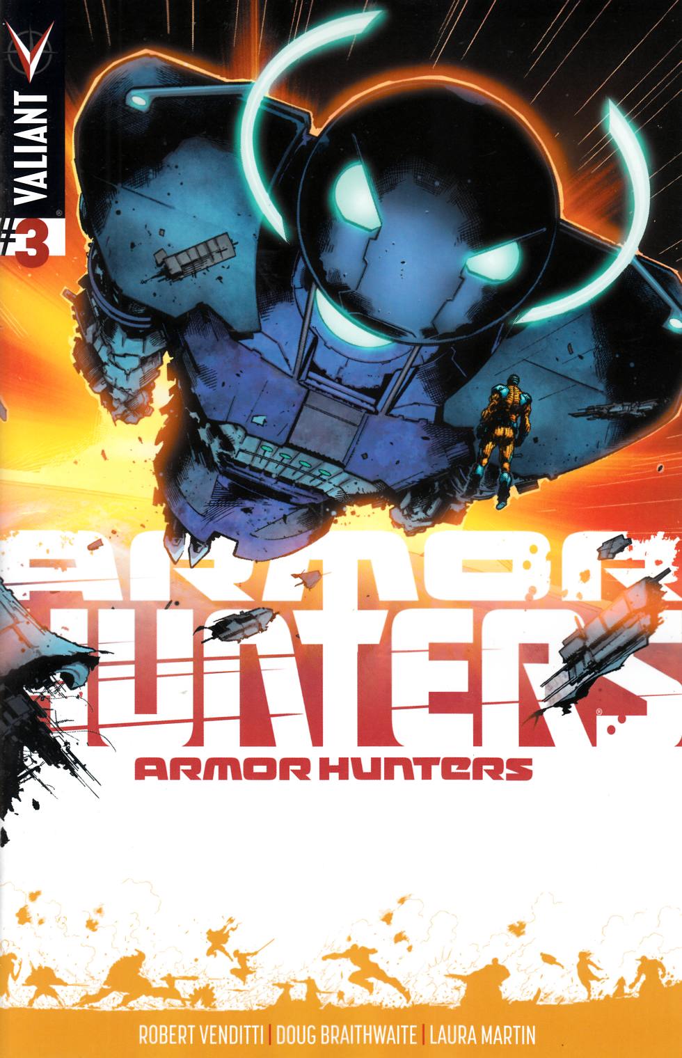 Armor Hunters #3 Hairsine Incentive Cover [Comic] LARGE