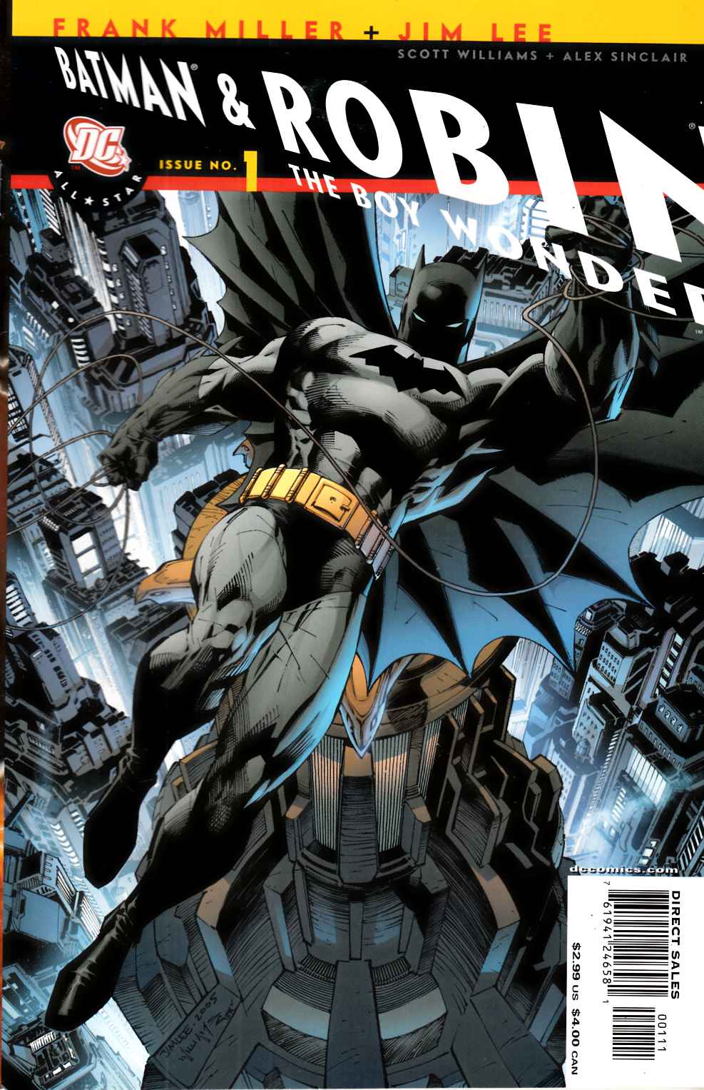 All Star Batman and Robin #1 Cover A Very Fine (8.0) [DC Comic] THUMBNAIL