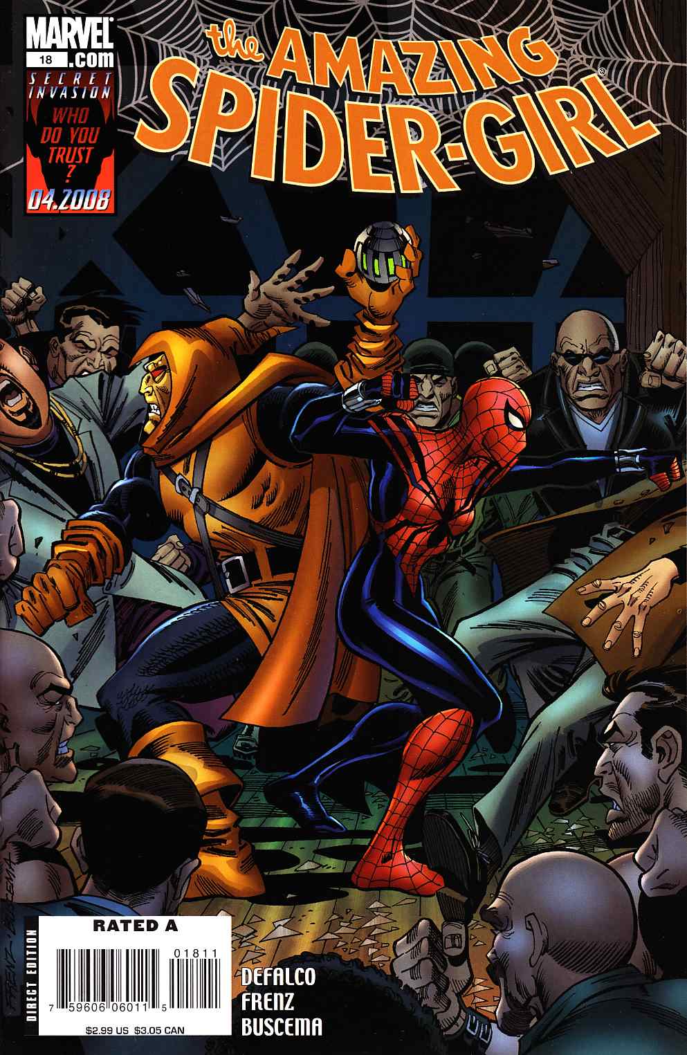 Amazing Spider-Girl #18 Near Mint Minus (9.2) [Marvel Comic] THUMBNAIL