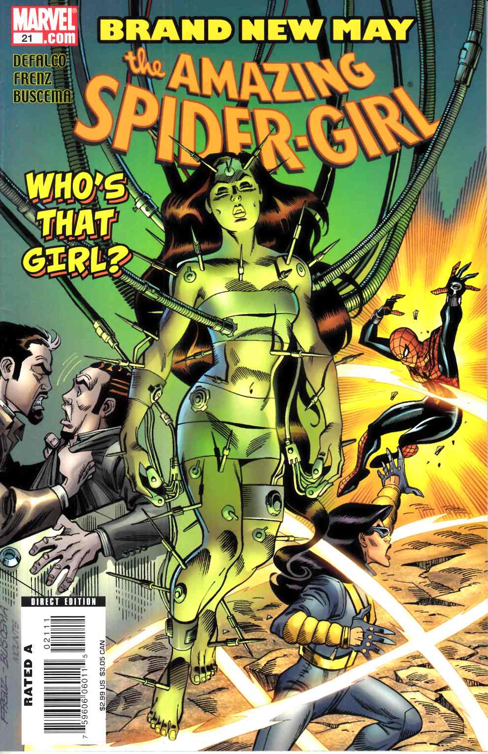 Amazing Spider-Girl #21 Very Fine (8.0) [Marvel Comic] THUMBNAIL