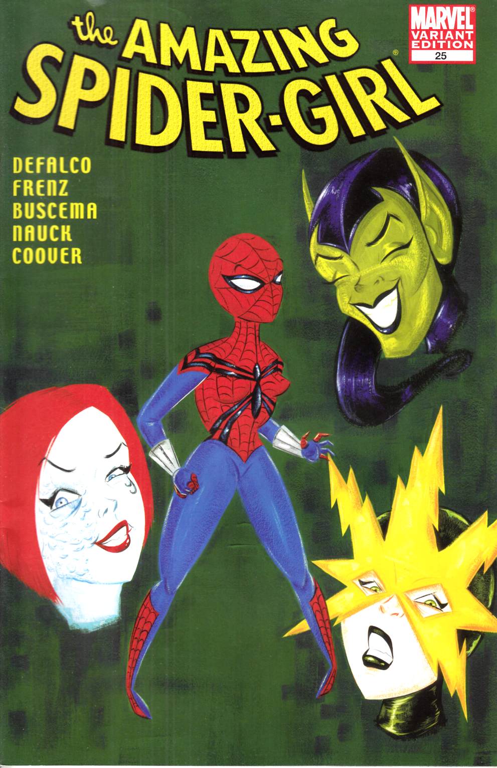 Amazing Spider-Girl #25 Buscema Variant Cover Very Fine (8.0) [Marvel Comic] THUMBNAIL