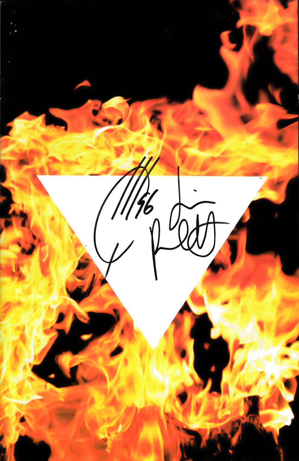 Ash the Fire Within #1 Virgin Fire Variant Cover 2x Signed Fine/Very Fine (7.0) [Event Comic] THUMBNAIL