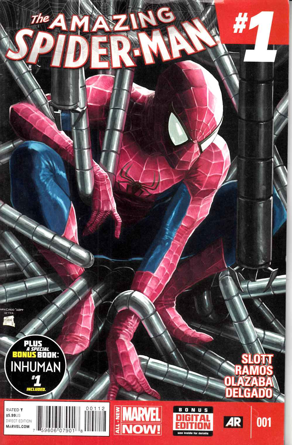 Amazing Spider-Man #1 Second Printing Fine (6.0) [Marvel Comic] THUMBNAIL