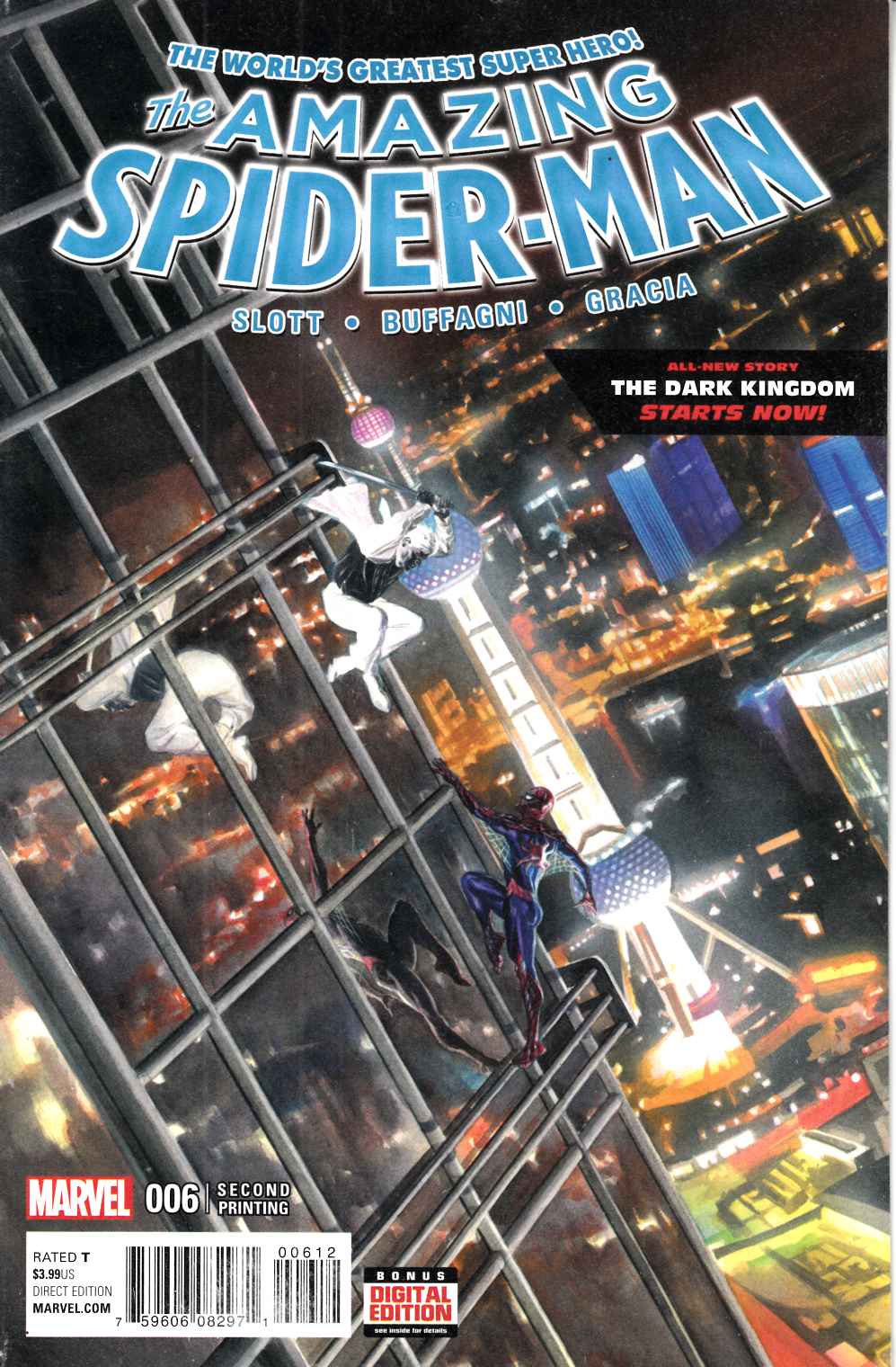 Amazing Spider-Man #6 Second Printing Near Mint (9.4) [Marvel Comic] LARGE
