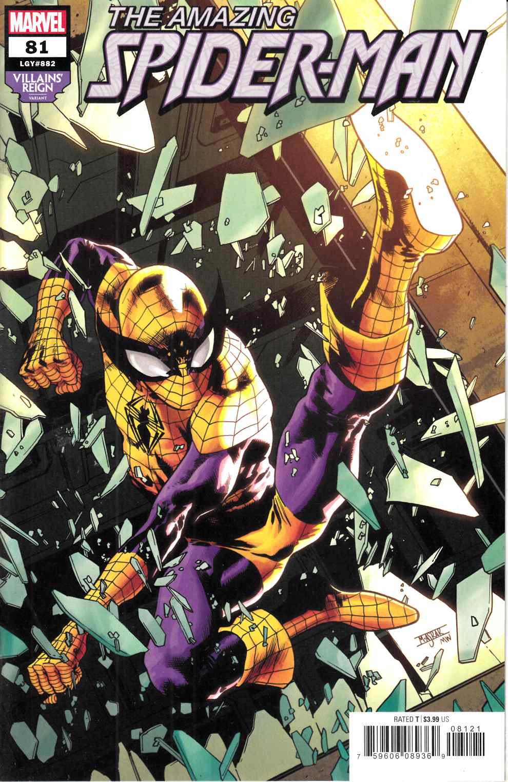 Amazing Spider-Man #81 Asrar Variant Cover Near Mint (9.4) [Marvel Comic] THUMBNAIL