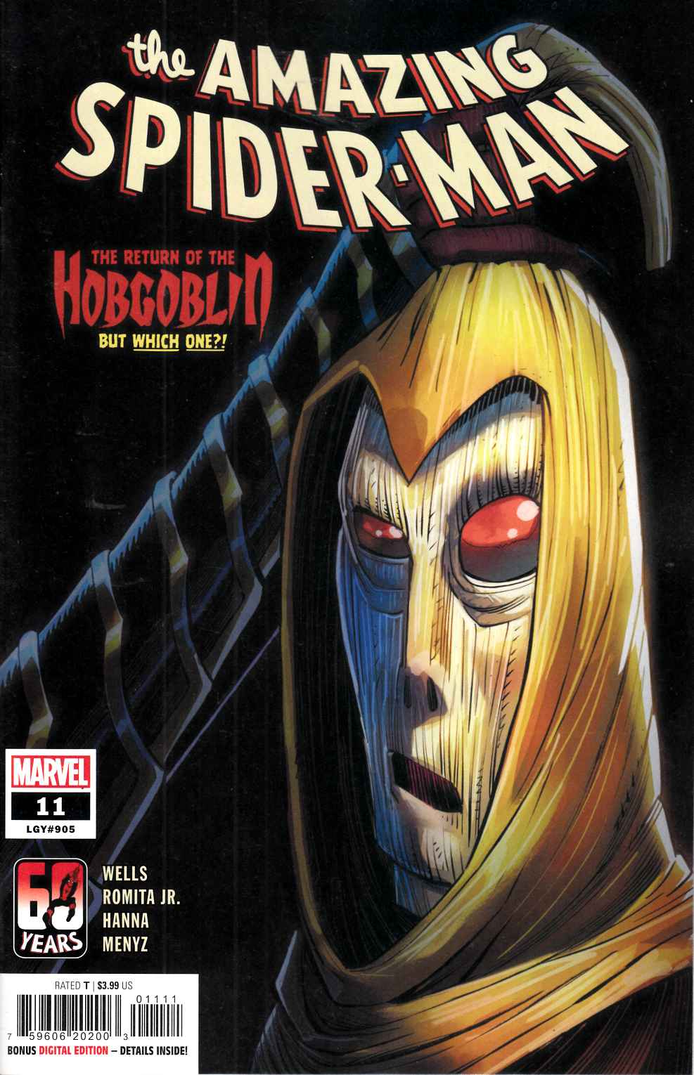 Amazing Spider-Man #11 Near Mint (9.4) [Marvel Comic] LARGE