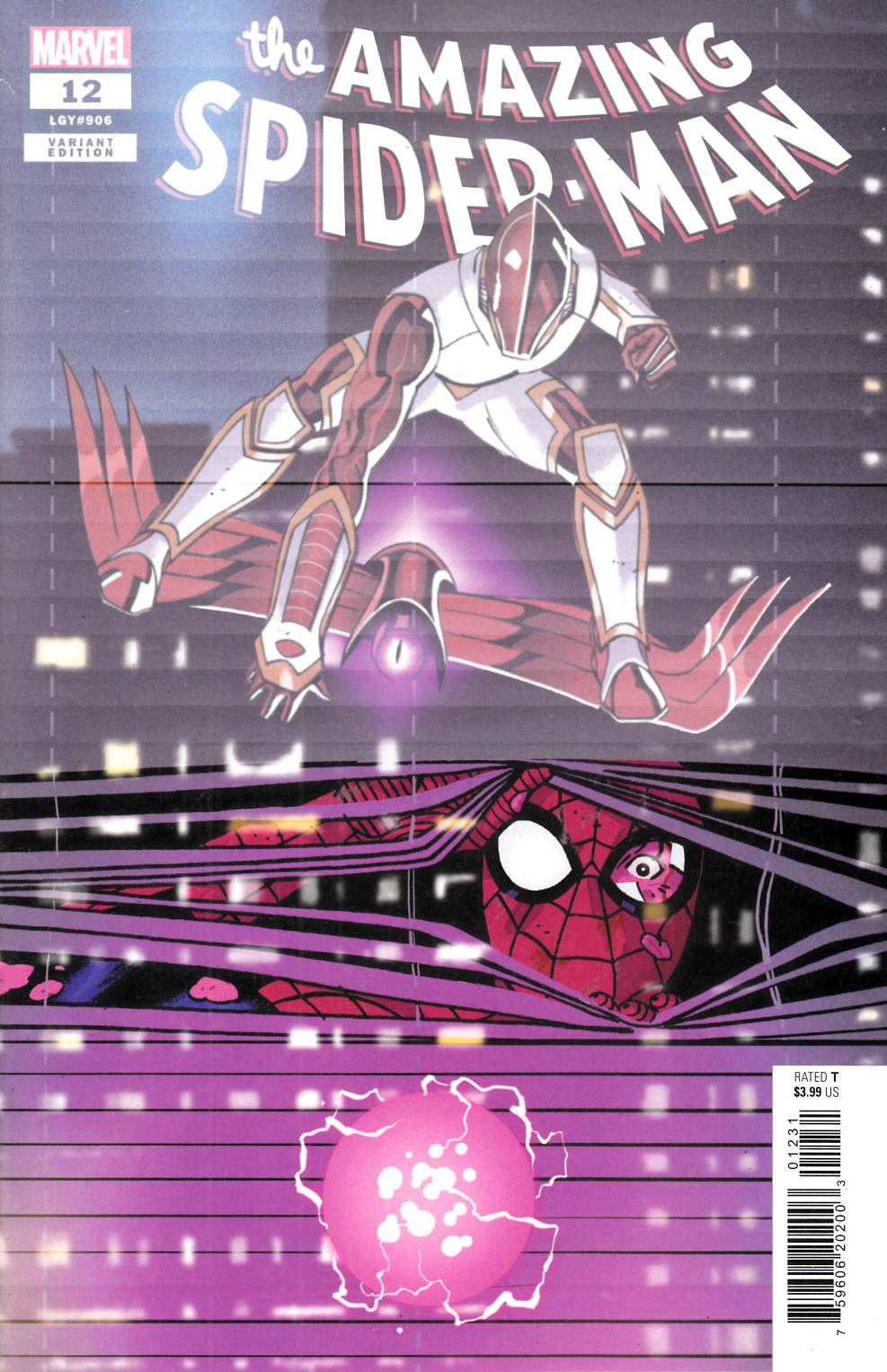 Amazing Spider-Man #12 Reilly Variant Cover Near Mint (9.4) [Marvel Comic] LARGE
