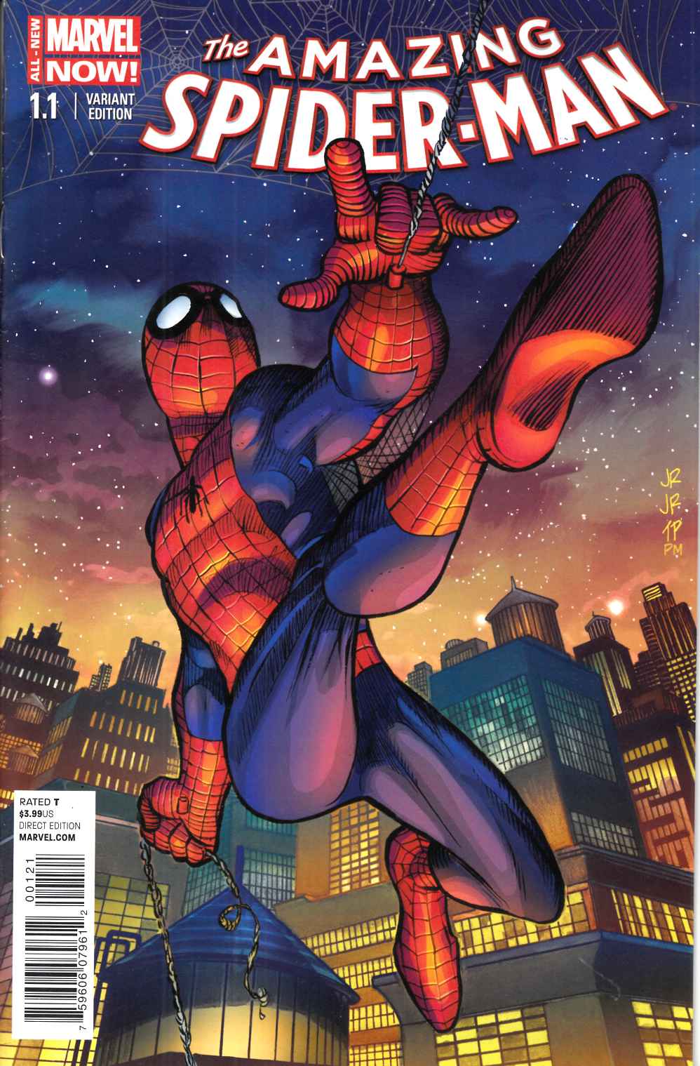 Amazing Spider-Man #1.1 Romita Jr Variant Cover Near Mint Minus (9.2) [Marvel Comic] THUMBNAIL