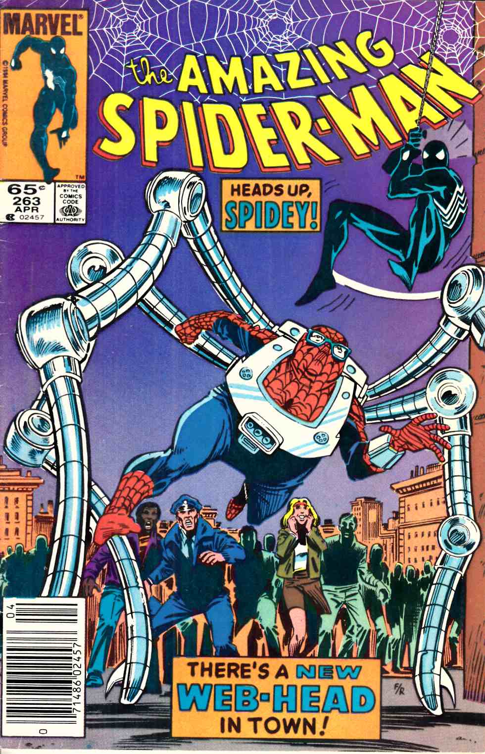 Amazing Spider-Man #263 Newsstand Edition Fine (6.0) [Marvel Comic] LARGE