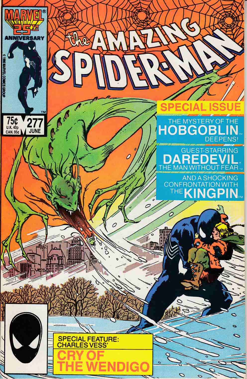 Amazing Spider-Man #277 Near Mint Minus (9.2) [Marvel Comic] LARGE