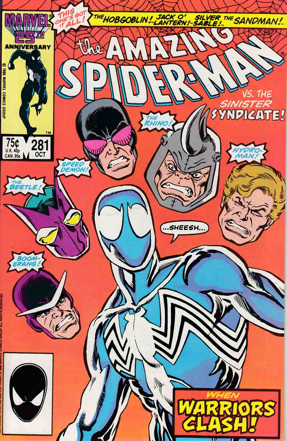 Amazing Spider-Man #281 Very Fine (8.0) [Marvel Comic] THUMBNAIL