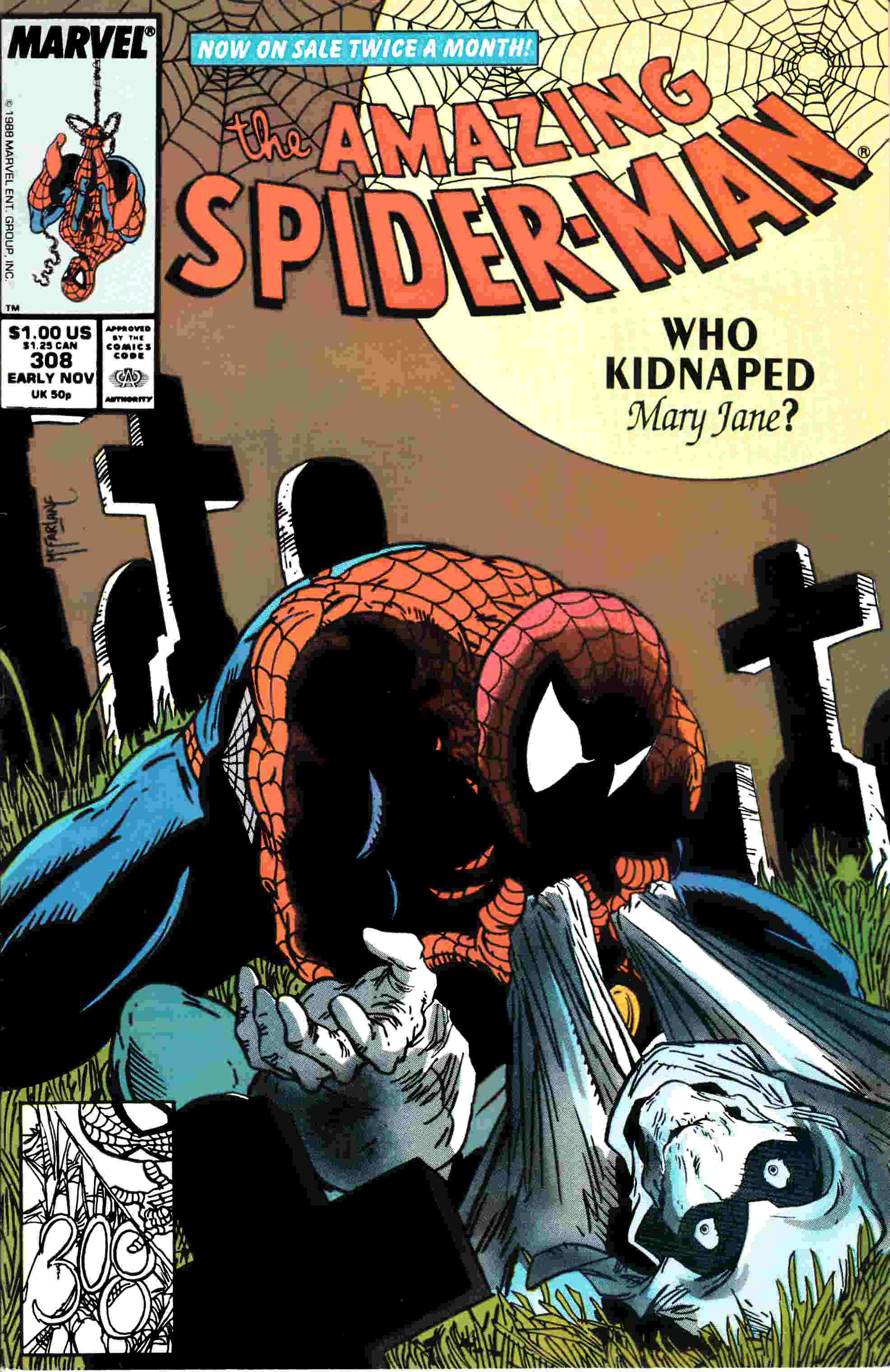 Amazing Spider-Man #308 Fine/Very Fine () [Marvel Comic] –   Online Store