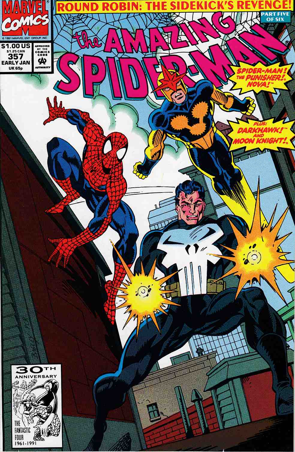 Amazing Spider-Man #357 Very Fine (8.0) [Marvel Comic] LARGE