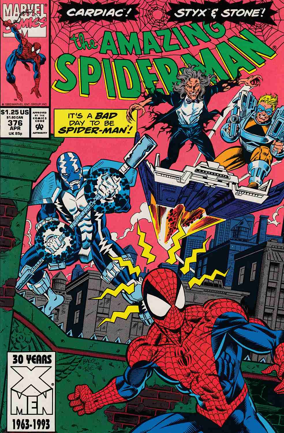 Amazing Spider-Man #376 Near Mint (9.4) [Marvel Comic] THUMBNAIL
