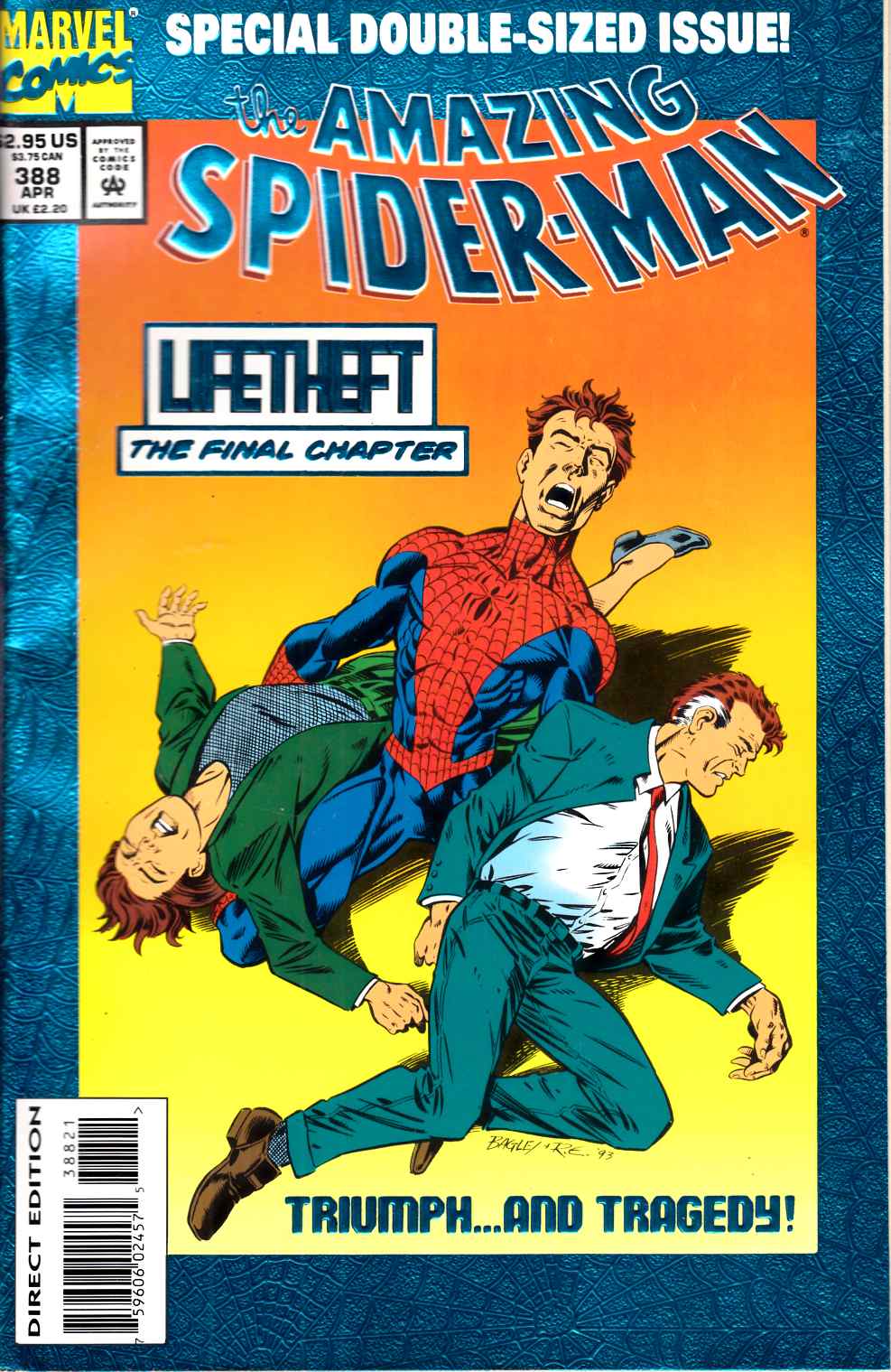 Amazing Spider-Man #388 Fine (6.0) [Marvel Comic] THUMBNAIL