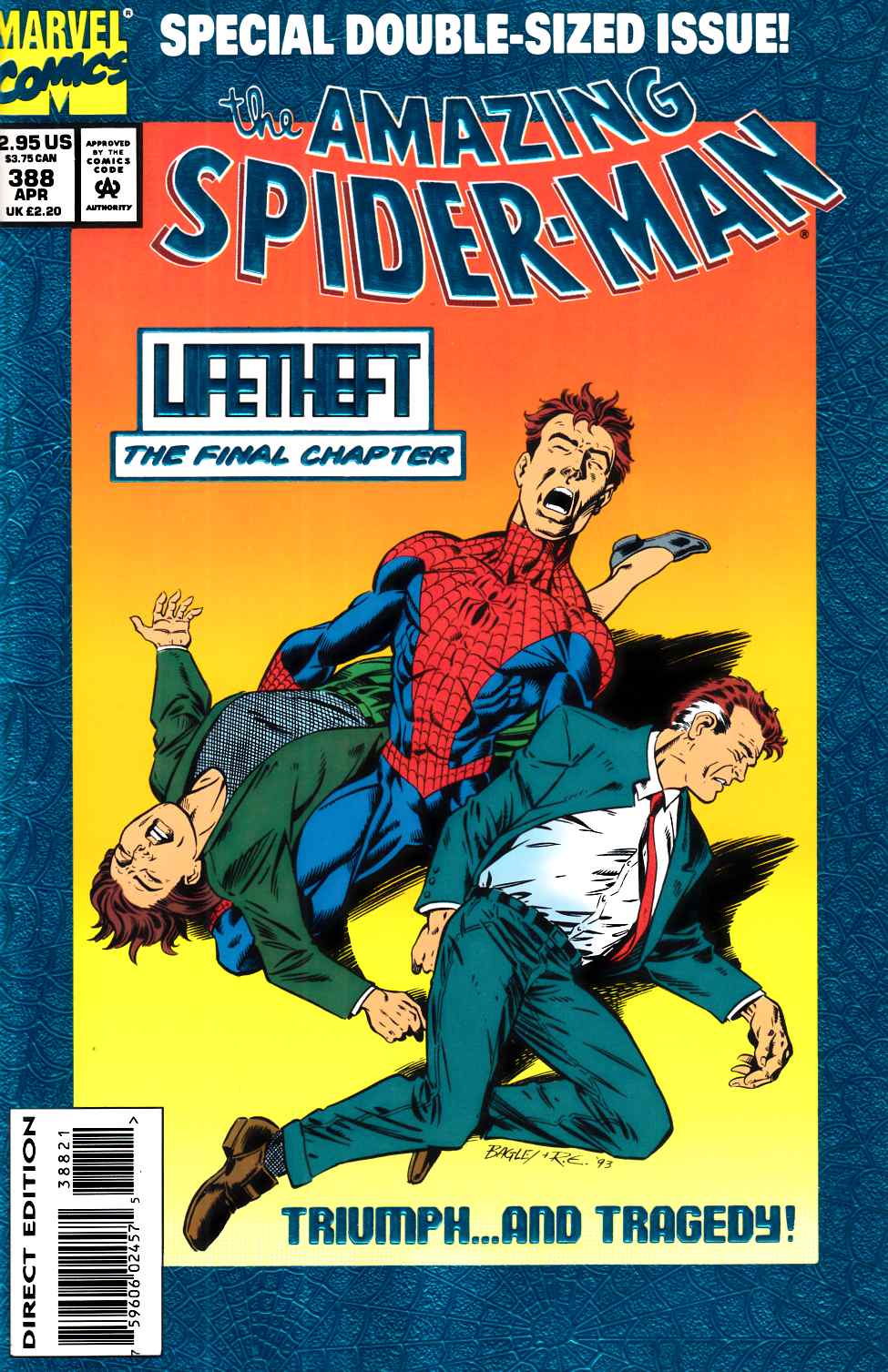 Amazing Spider-Man #388 Near Mint (9.4) [Marvel Comic] THUMBNAIL