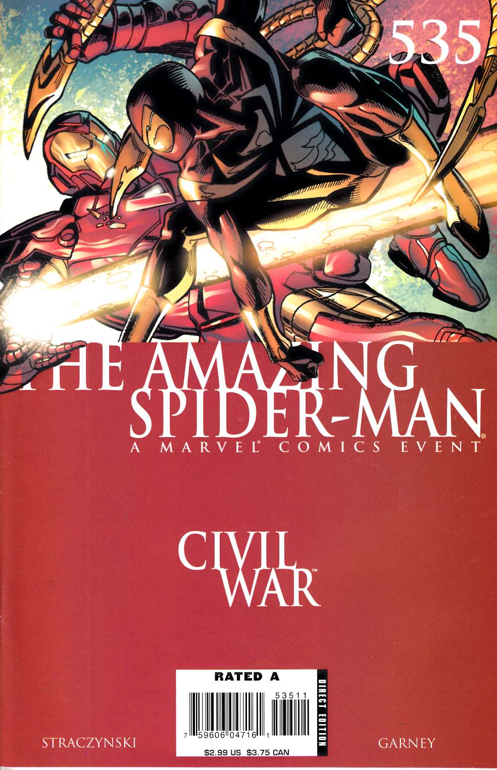 Amazing Spider-Man #535 Very Fine (8.0) [Marvel Comic] THUMBNAIL