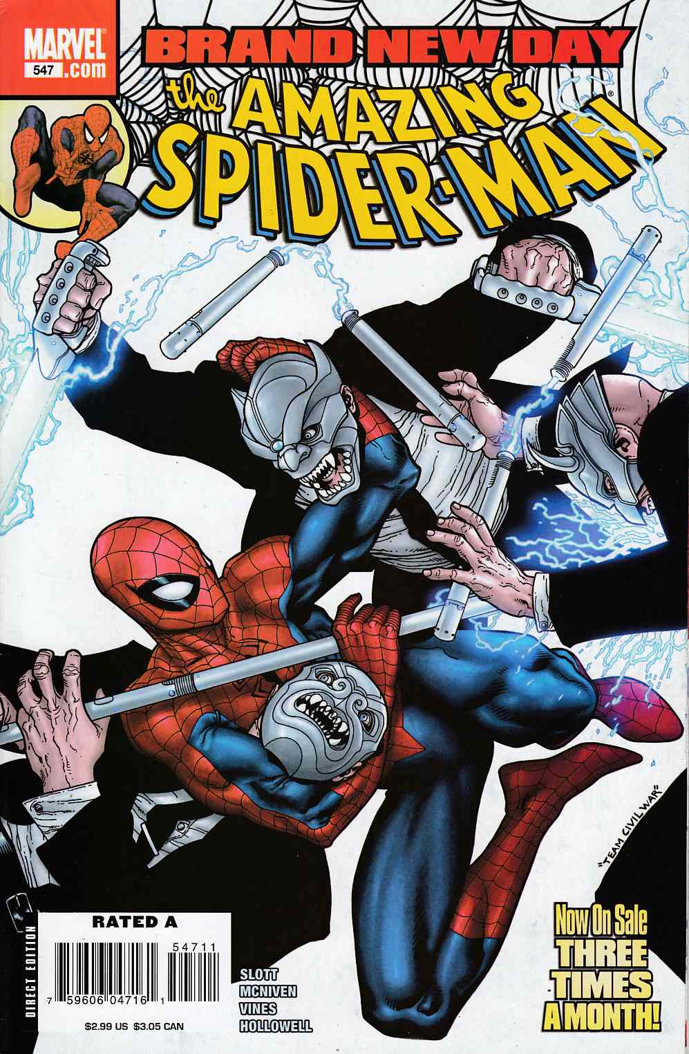 Amazing Spider-Man #547 Very Good (4.0) [Marvel Comic] LARGE