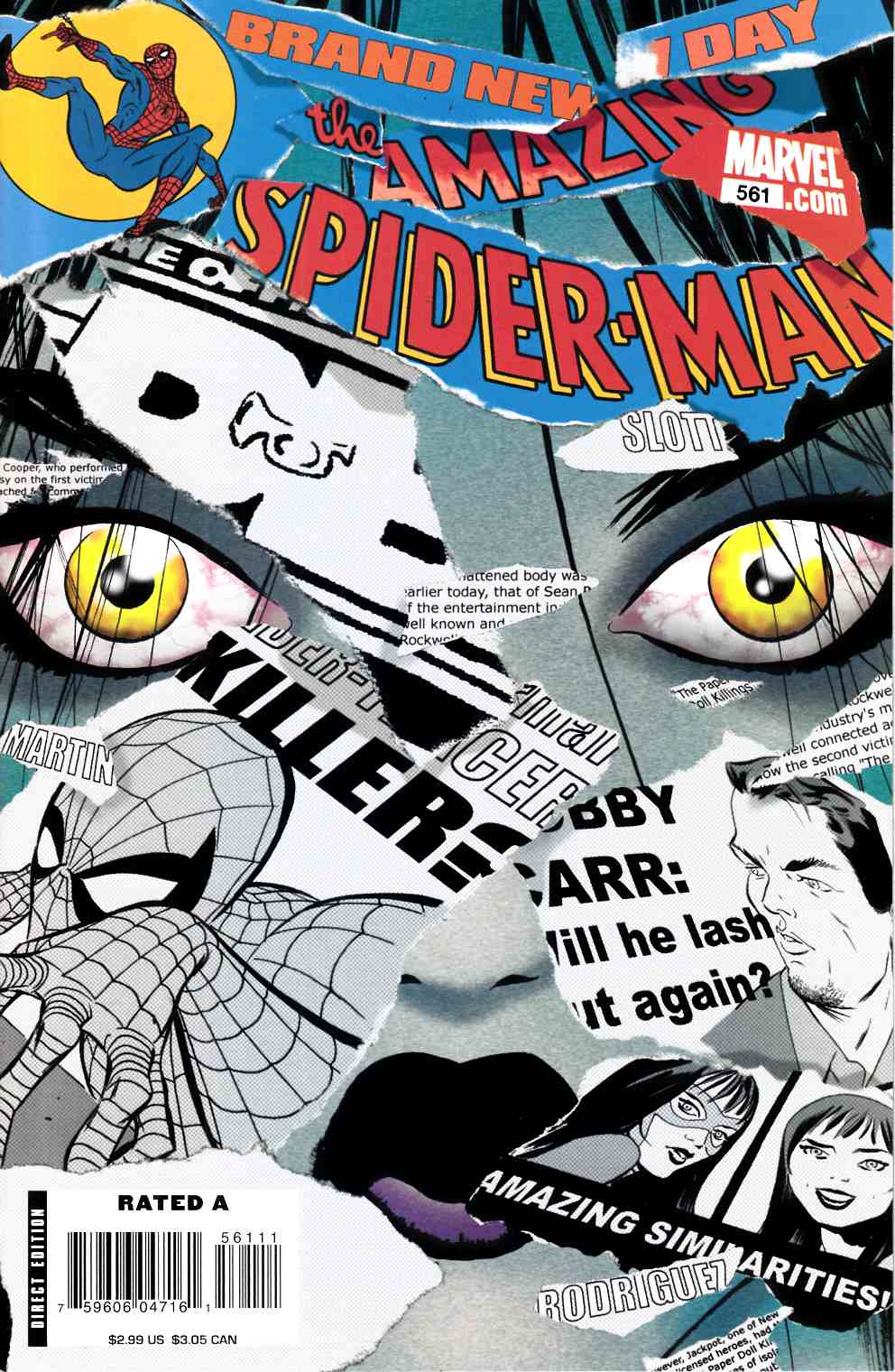 Amazing Spider-Man #561 Very Fine (8.0) [Marvel Comic] THUMBNAIL