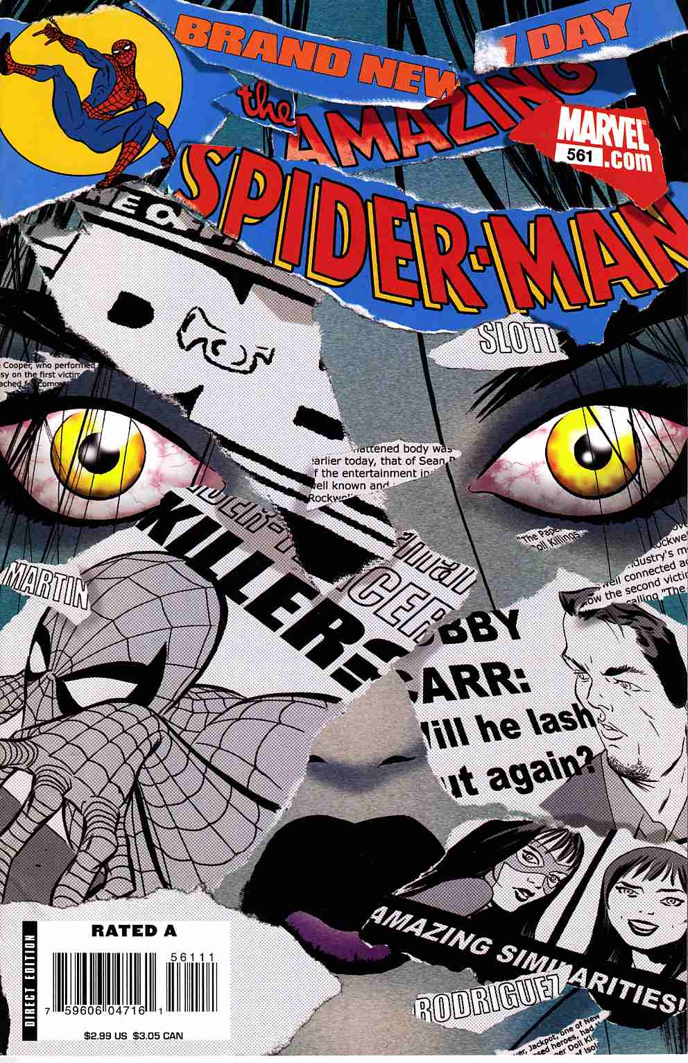 Amazing Spider-Man #561 Near Mint (9.4) [Marvel Comic] LARGE
