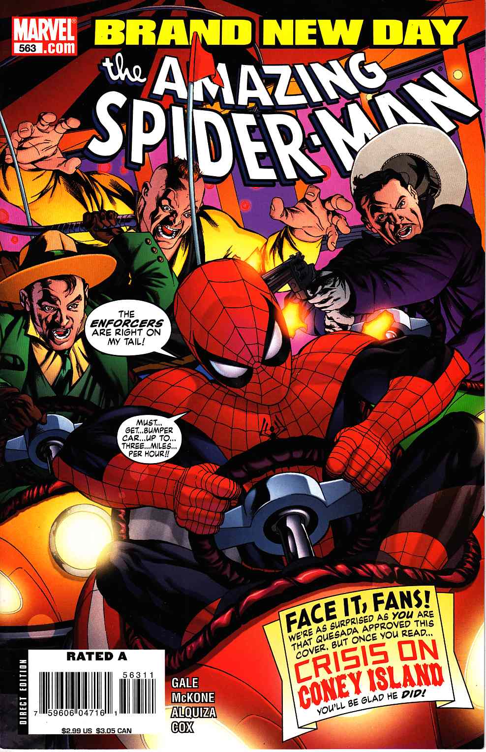 Amazing Spider-Man #563 Very Fine (8.0) [Marvel Comic] THUMBNAIL