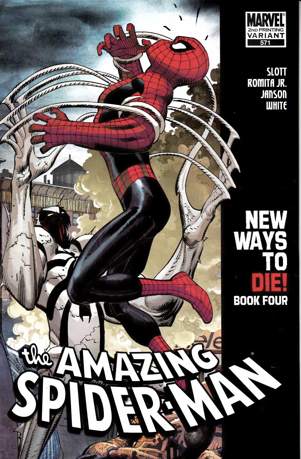 Amazing Spider-Man #571 Second Printing Fine (6.0) [Marvel Comic] LARGE