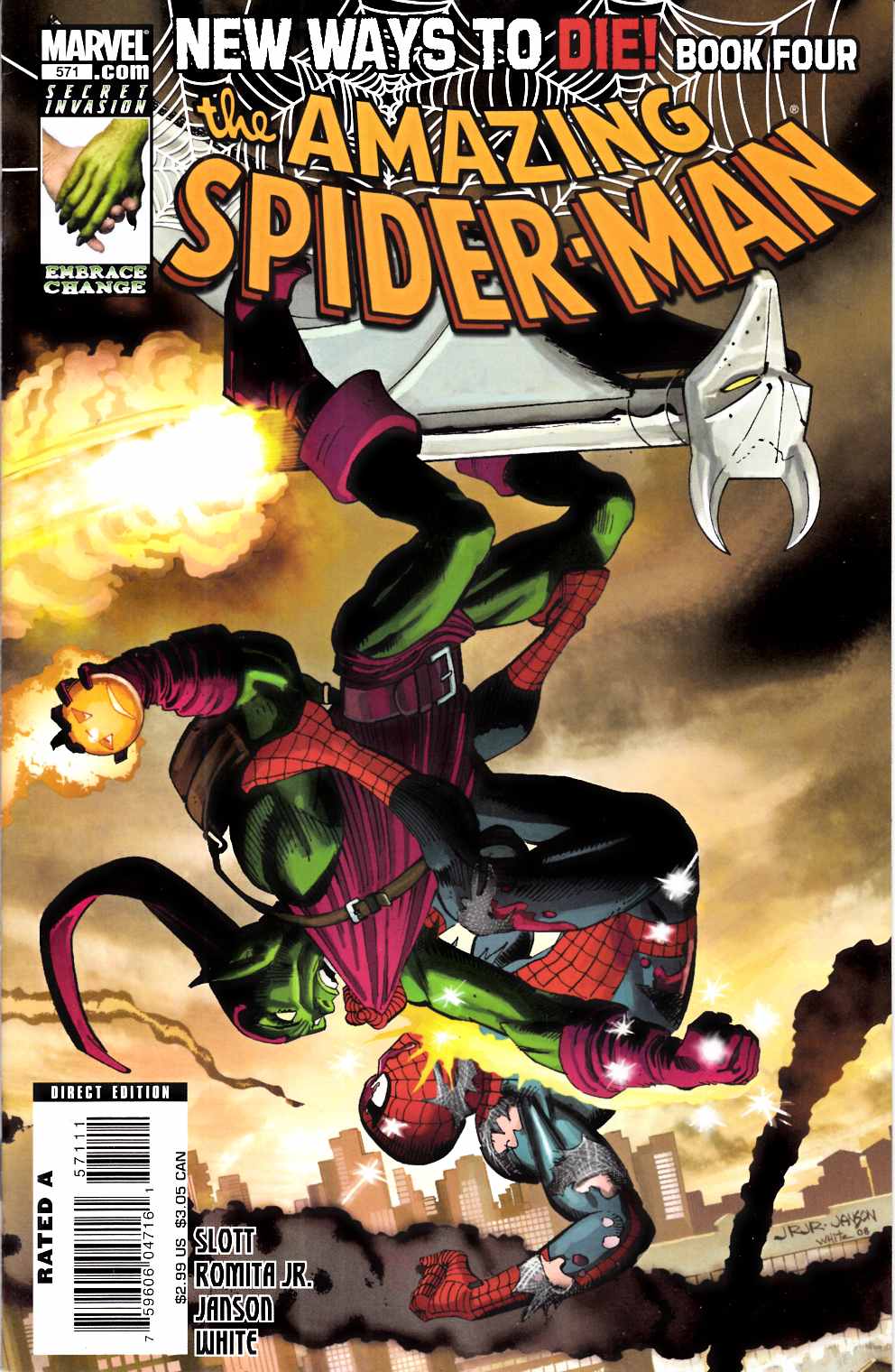 Amazing Spider-Man #571 Very Fine (8.0) [Marvel Comic] THUMBNAIL