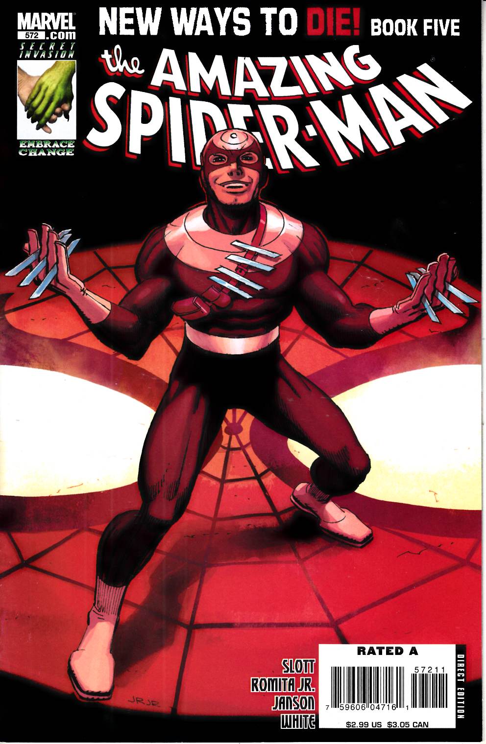 Amazing Spider-Man #572 Very Fine (8.0) [Marvel Comic] THUMBNAIL