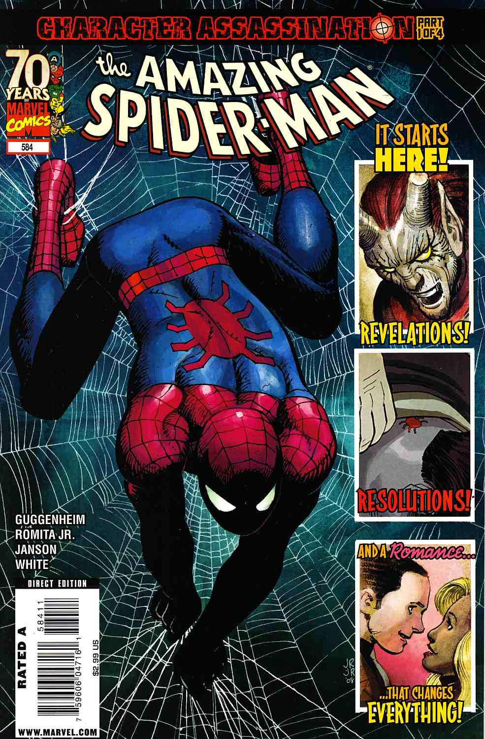 Amazing Spider-Man #584 Near Mint (9.4) [Marvel Comic] LARGE