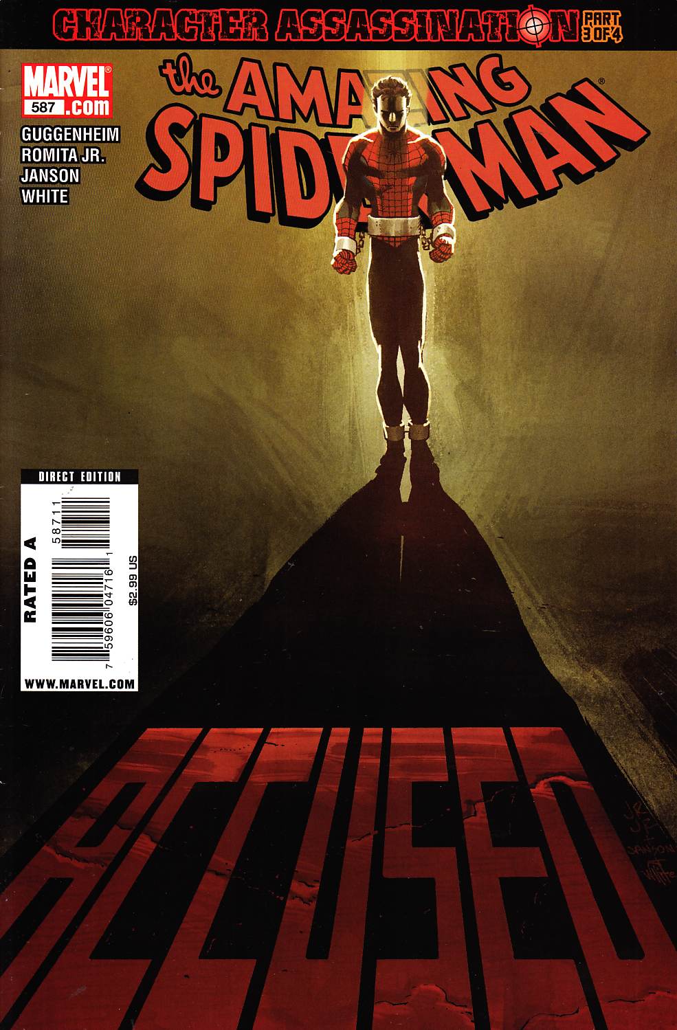 Amazing Spider-Man #587 Very Fine (8.0) [Marvel Comic] THUMBNAIL