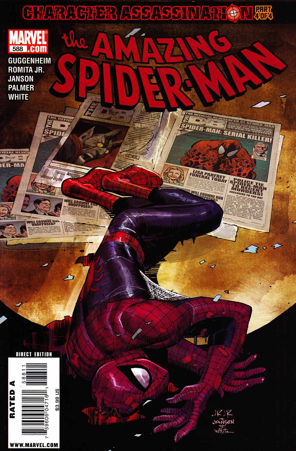Amazing Spider-Man #588 Very Fine (8.0) [Marvel Comic] THUMBNAIL