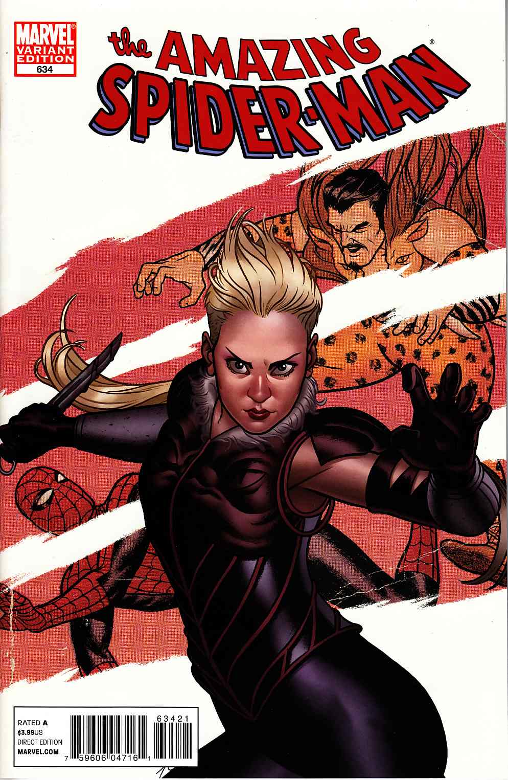 Amazing Spider-Man #634 Quinones Villain Variant Cover Very Fine (8.0) [Marvel Comic] THUMBNAIL