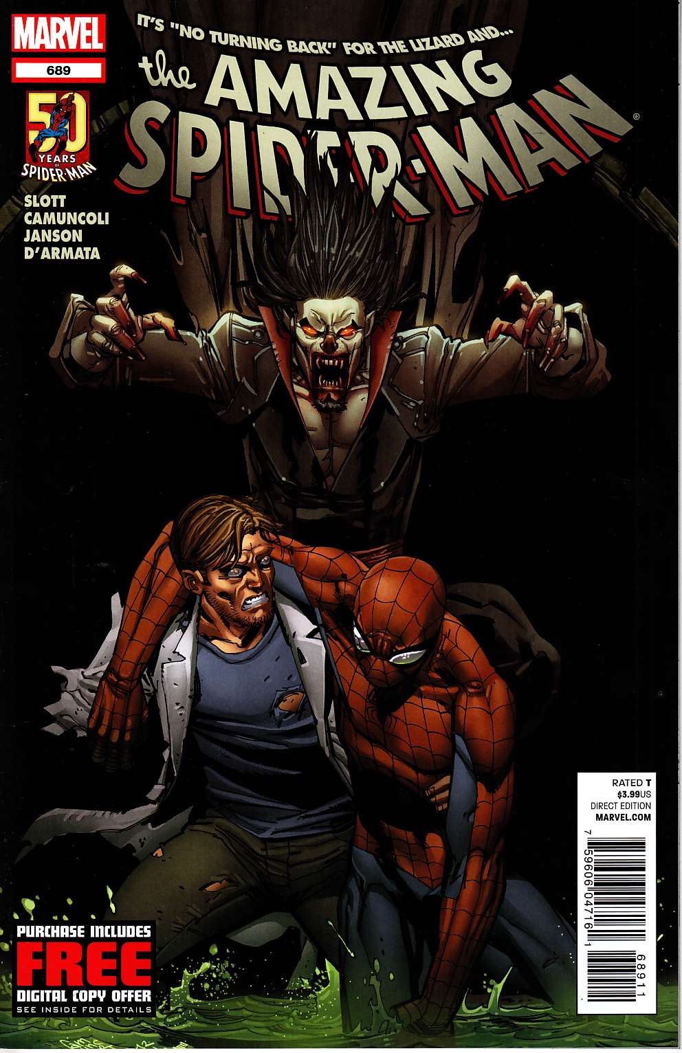 Amazing Spider-Man #689 Very Fine (8.0) [Marvel Comic] THUMBNAIL