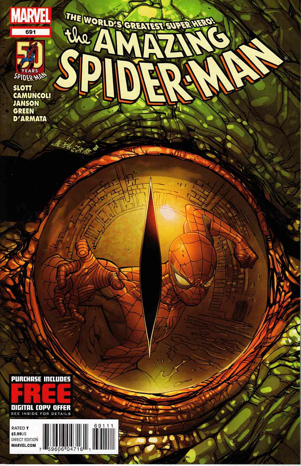 Amazing Spider-Man #691 Near Mint (9.4) [Marvel Comic] THUMBNAIL