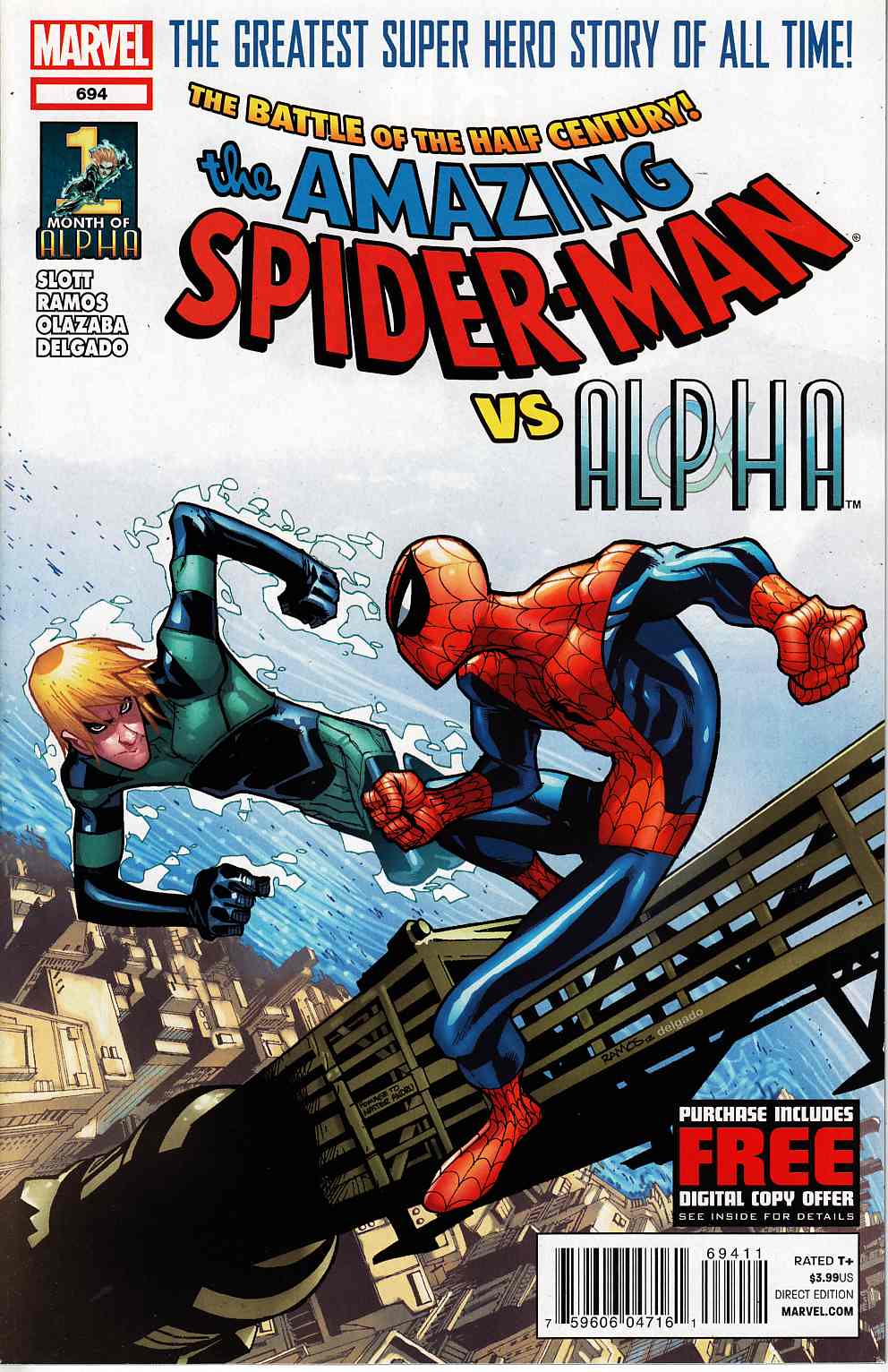 Amazing Spider-Man #694 Near Mint (9.4) [Marvel Comic] THUMBNAIL