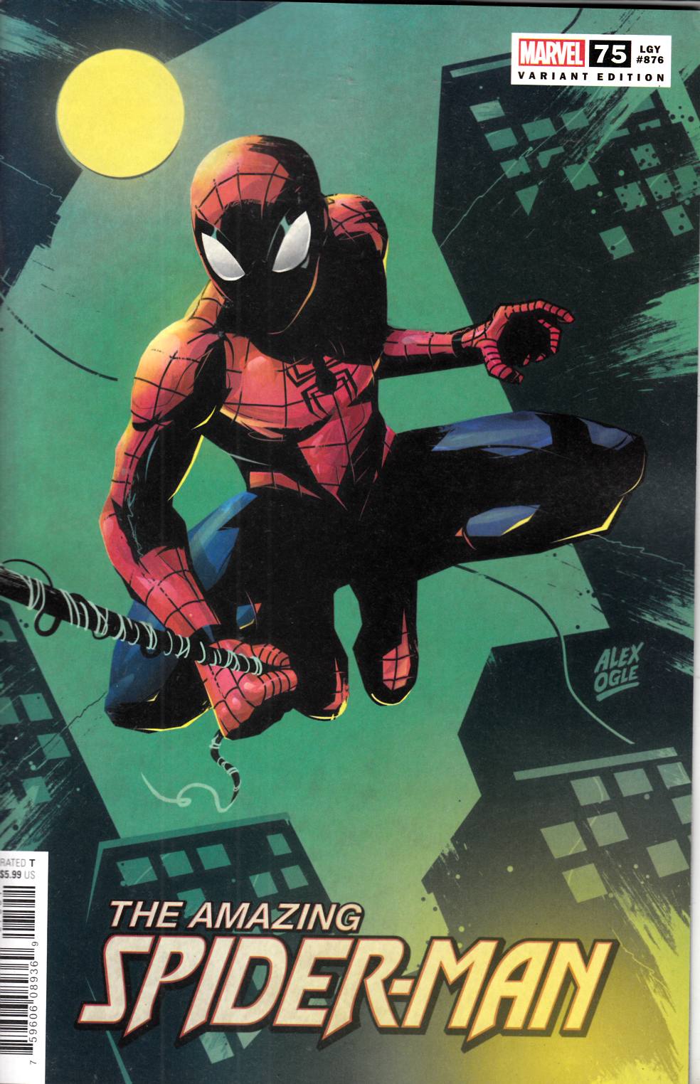 Amazing Spider-Man #75 Ogle Variant Cover Near Mint Minus (9.2) [Marvel Comic] LARGE