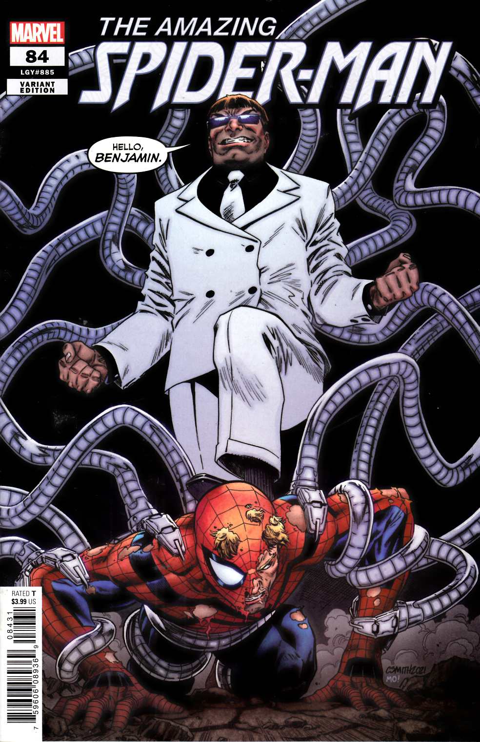 Amazing Spider-Man #84 Smith Variant Cover Near Mint (9.4) [Marvel Comic] THUMBNAIL
