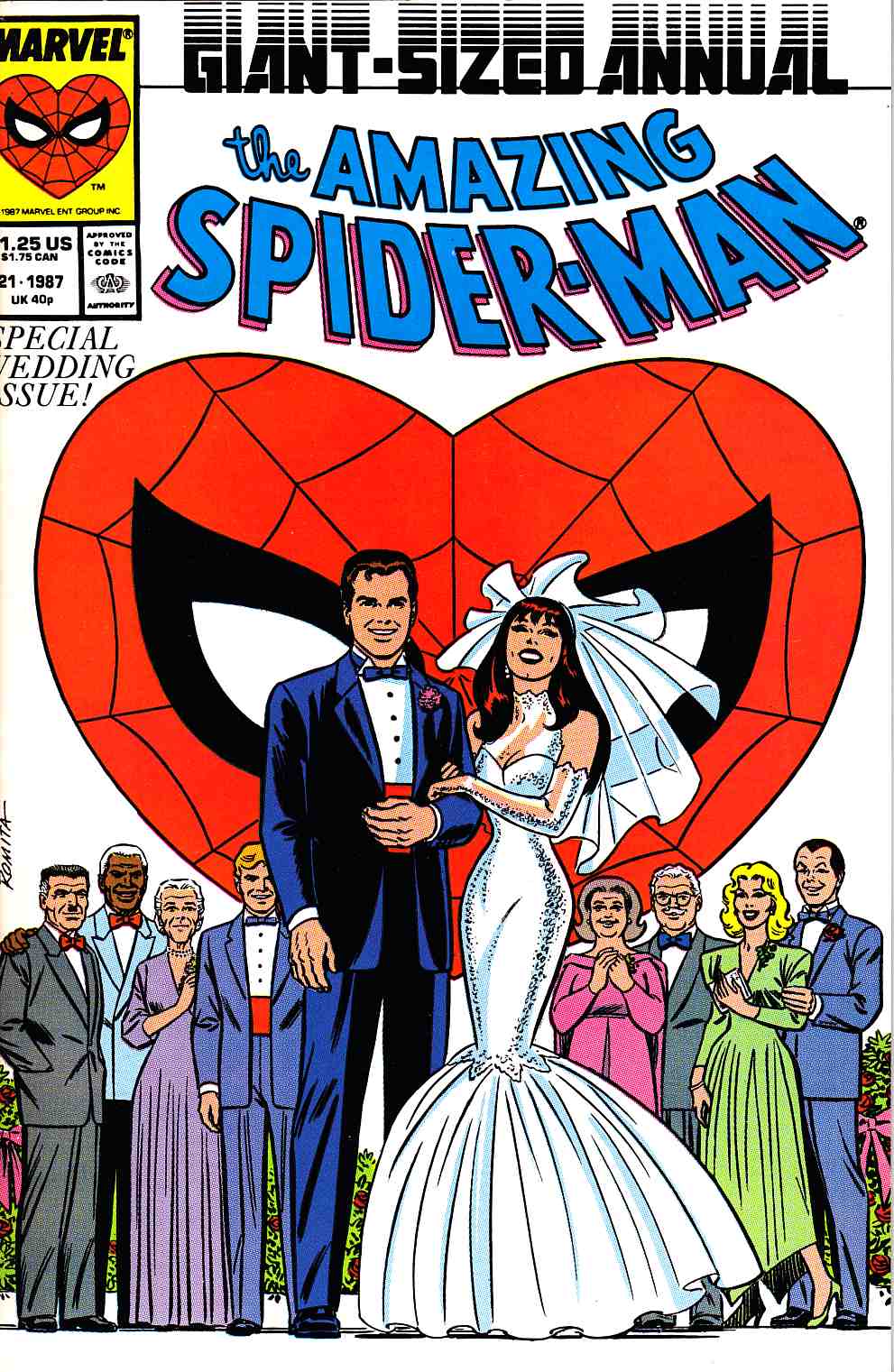 Amazing Spider-Man Annual #21 Cover A Near Mint Minus (9.2) [Marvel Comic]