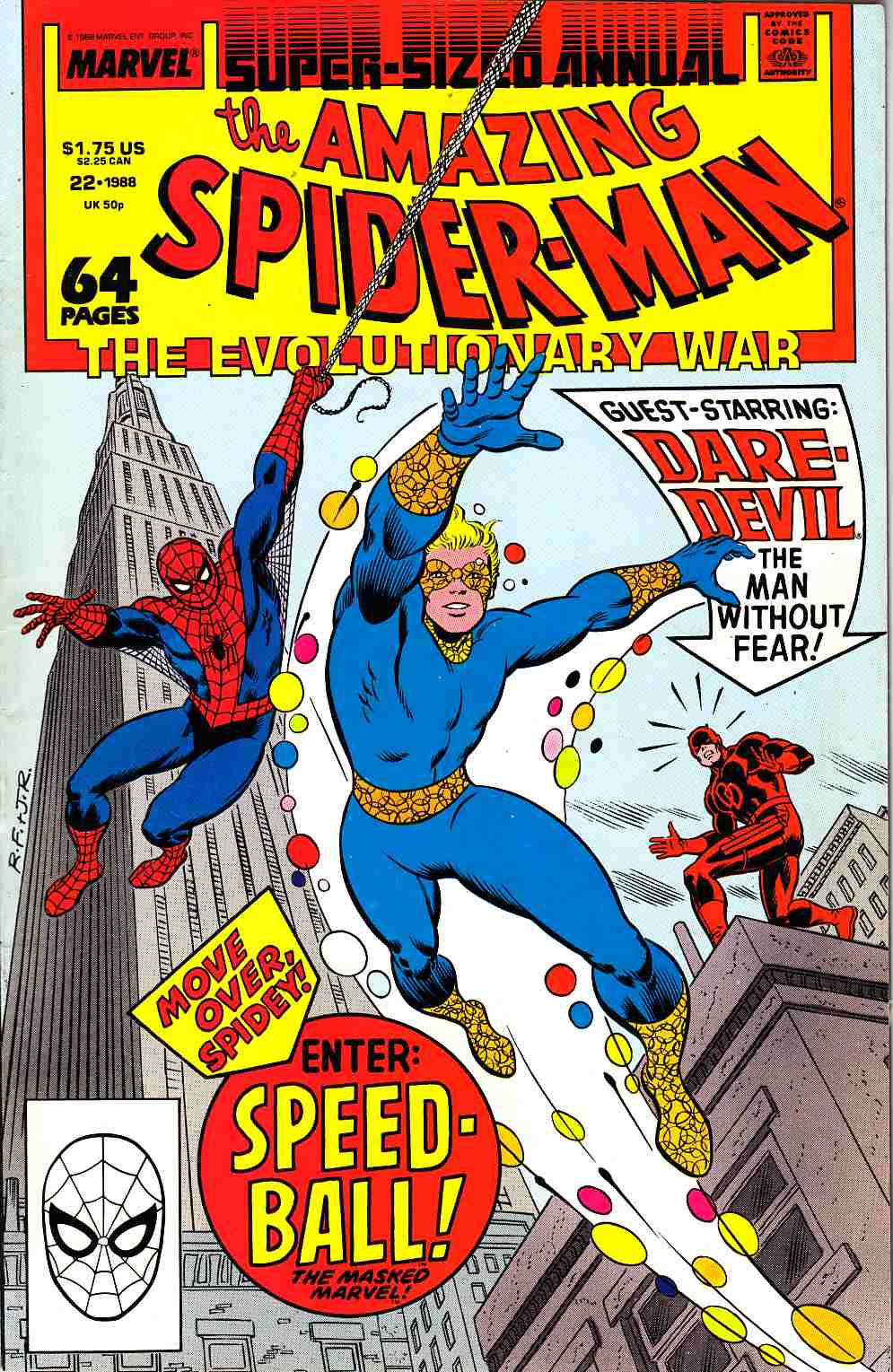 Amazing Spider-Man Annual #22 Very Fine/Near Mint (9.0) [Marvel Comic] LARGE